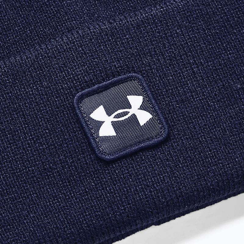 Czapka zimowa Under Armour Halftime Cuff midnight navy/white 2