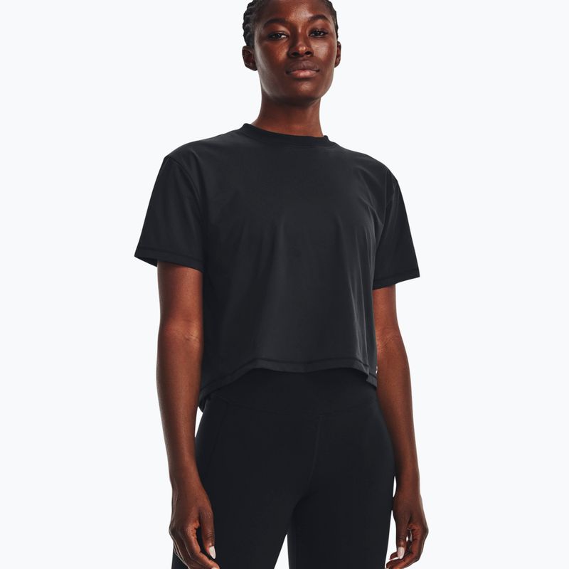 Koszulka treningowa damska Under Armour Meridian black/metallic silver