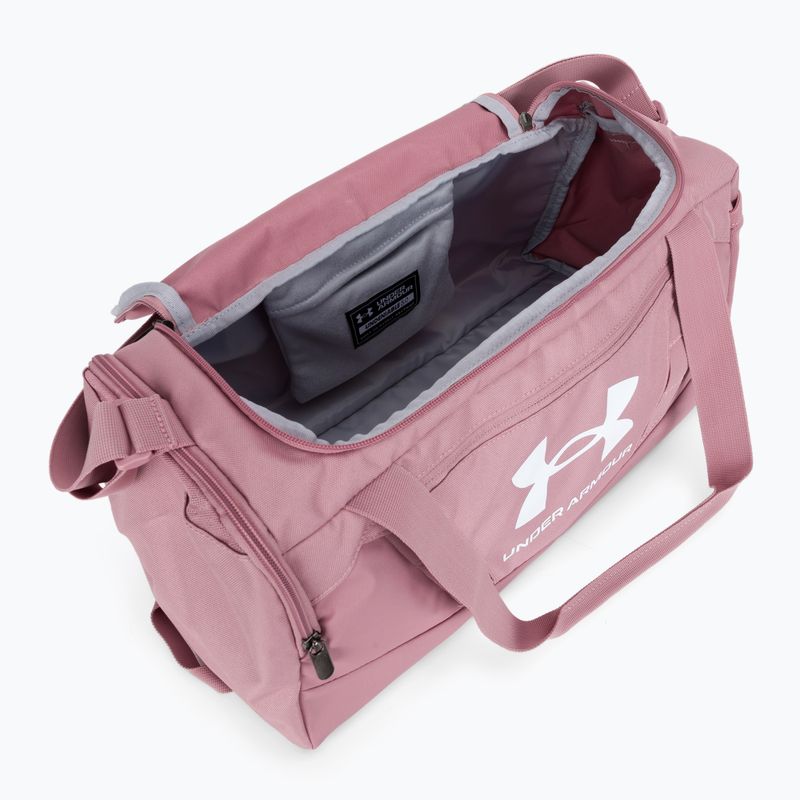 Torba Under Armour Undeniable 5.0 Duffle XS 23 l pink elixir/white 4