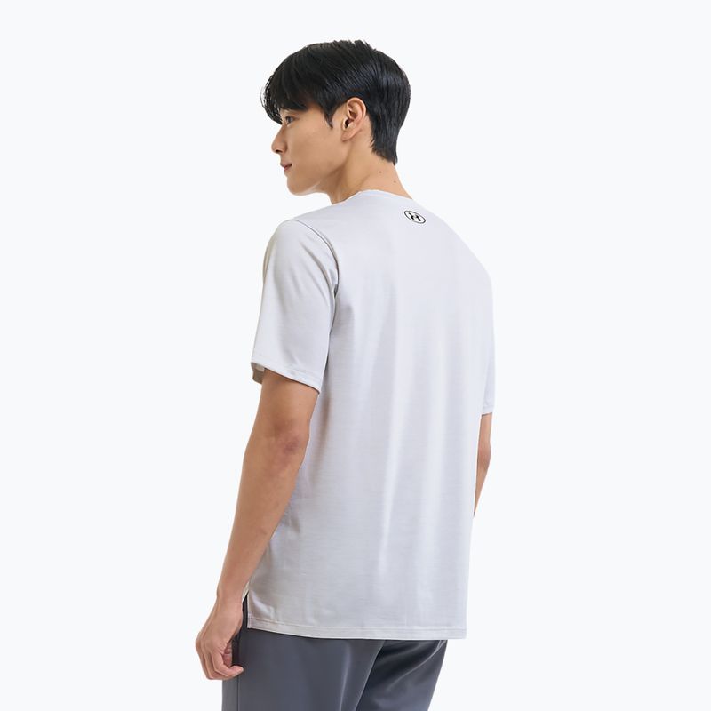 Koszulka treningowa męska Under Armour Tech Vent distant white/black 3