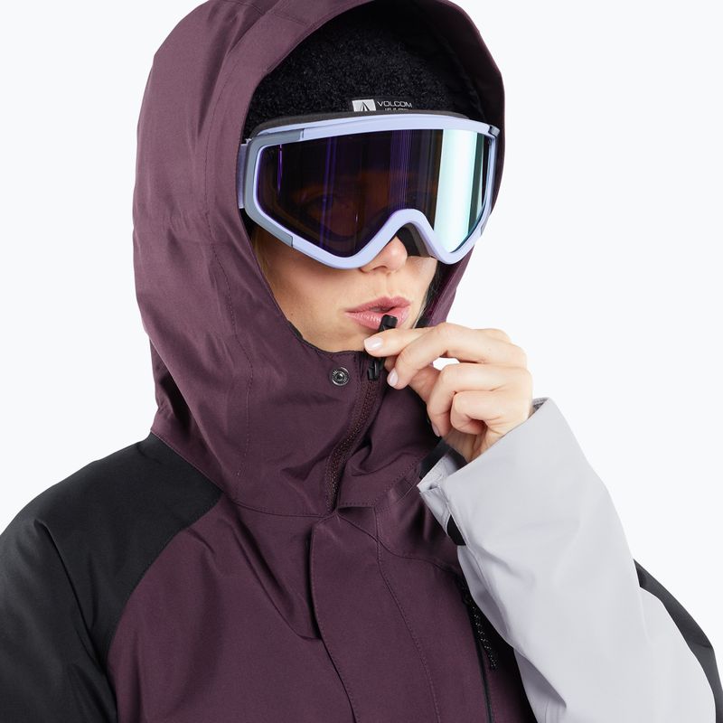 Kurtka snowboardowa damska Volcom V.Co Aris Ins Gore-Tex blackberry 9
