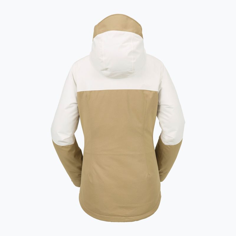 Kurtka snowboardowa damska Volcom Bolt Ins dark khaki 5