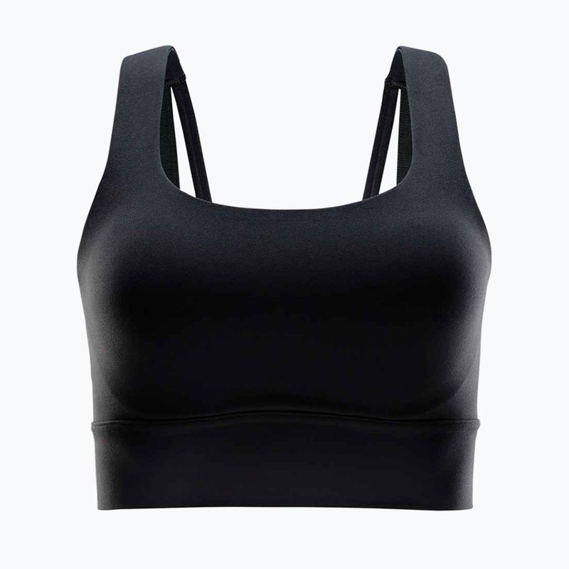 Biustonosz treningowy Nike Zenvy Medium-Support black/sail 7