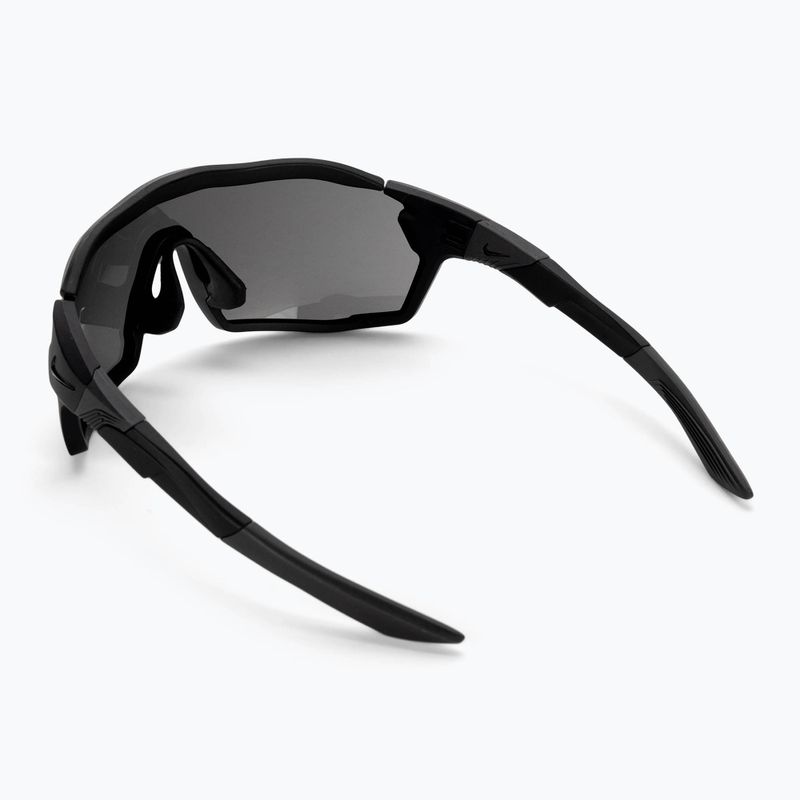 Okulary przeciwsłoneczne Nike Show X Rush matte black/dark grey 2
