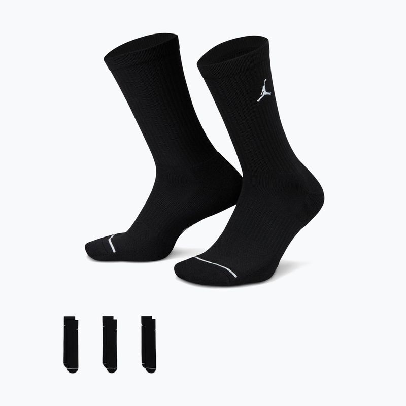 Skarpety Jordan Everyday 3 pary black/white 5