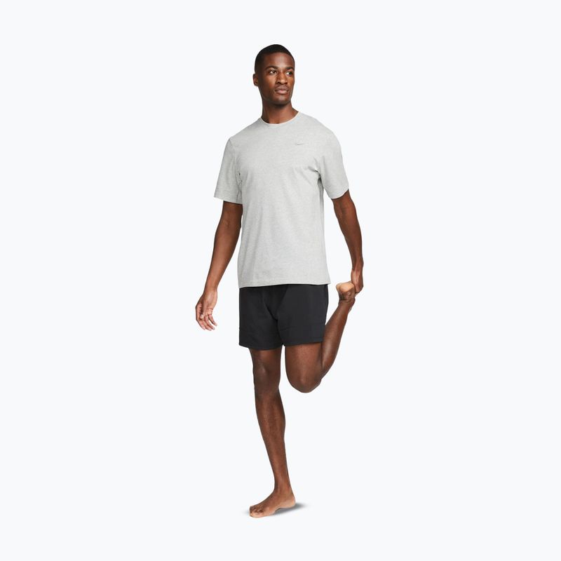 Koszulka treningowa męska Nike Dri-Fit Primary SS dark grey heather/heather/smoke grey 3