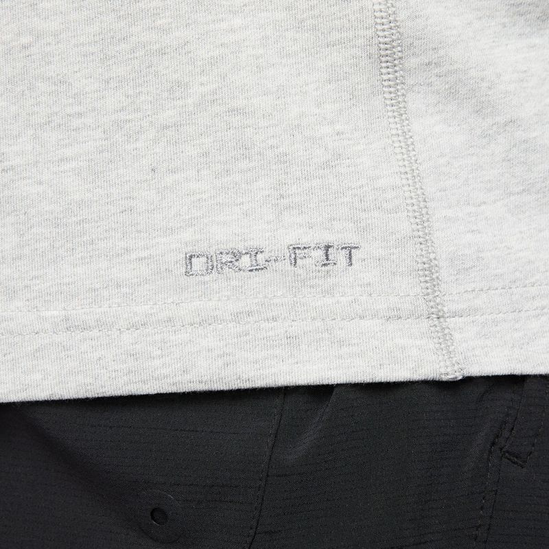 Koszulka treningowa męska Nike Dri-Fit Primary SS dark grey heather/heather/smoke grey 7