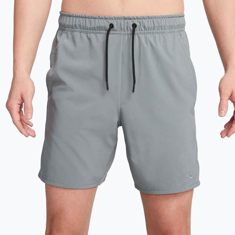 Spodenki męskie Nike Unlimited Dri-Fit 7" Unlined smoke grey/black/smoke grey 3