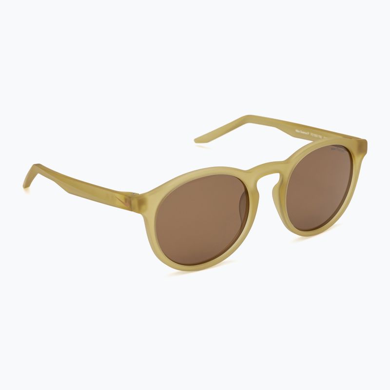 Okulary przeciwsłoneczne Nike Swerve matte team gold/polar brown