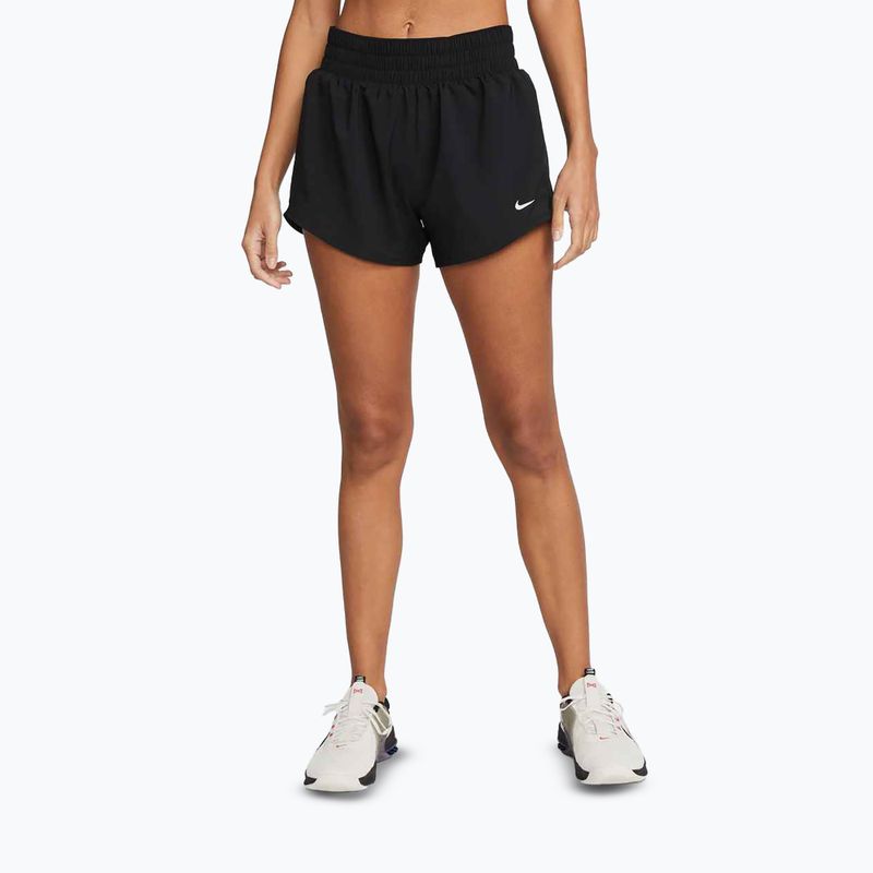 Spodenki damskie Nike One Dri-Fit 3" black