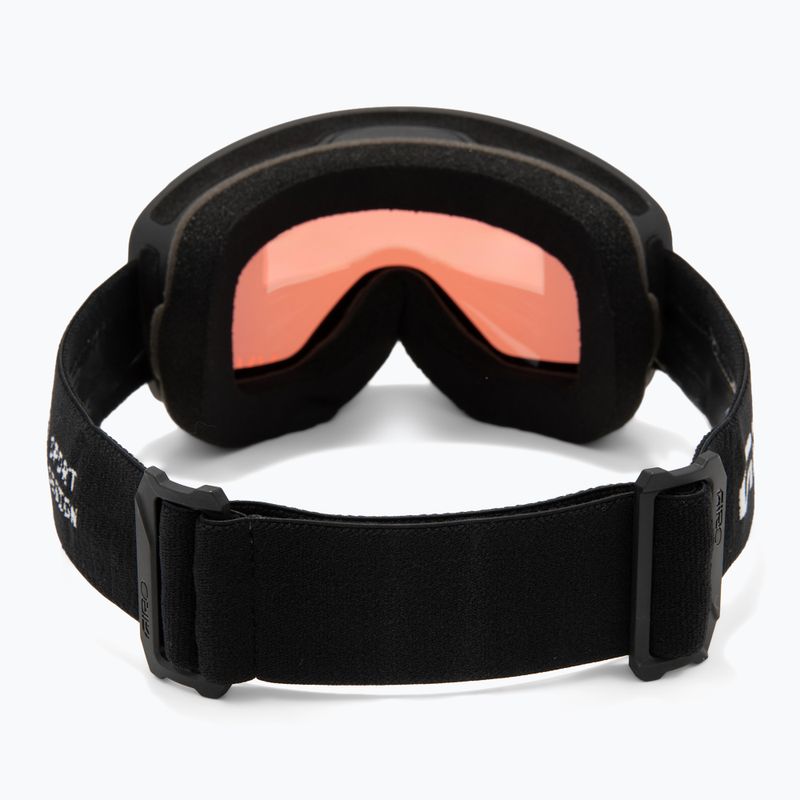 Gogle narciarskie Giro Ringo black stacked/vivid ember 3