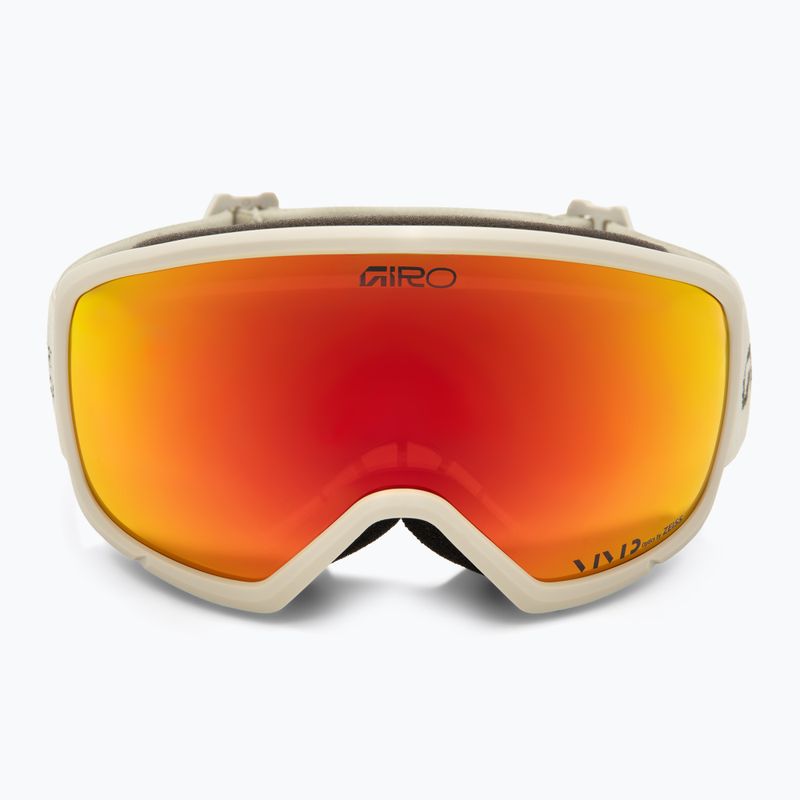 Gogle narciarskie Giro Ringo stone stacked/vivid ember 2