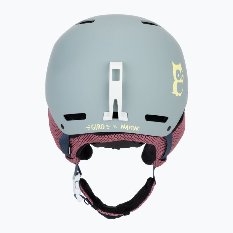 Kask narciarski dziecięcy Giro Crue matte light blue namuk 4