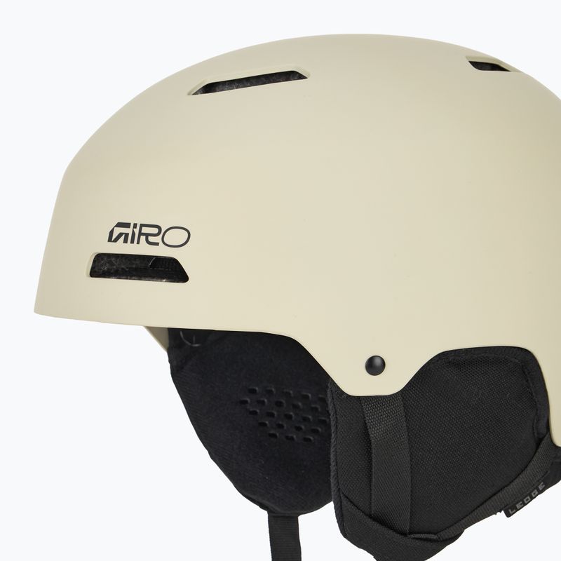 Kask narciaski Giro Ledge FS matte stone 7
