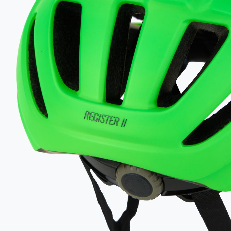 Kask rowerowy dziecięcy Giro Register II matte bright green 8