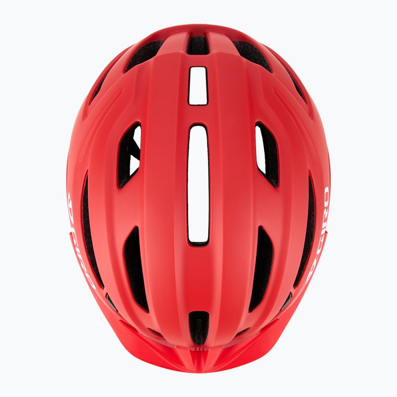 Kask rowerowy dziecięcy Giro Register II matte bright red/white 6
