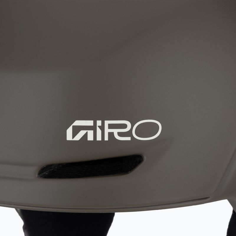 Kask narciarski Giro Neo matte black/olive fade 7