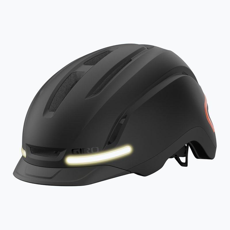 Kask rowerowy Giro Ethos Integrated MIPS LED matte black 10