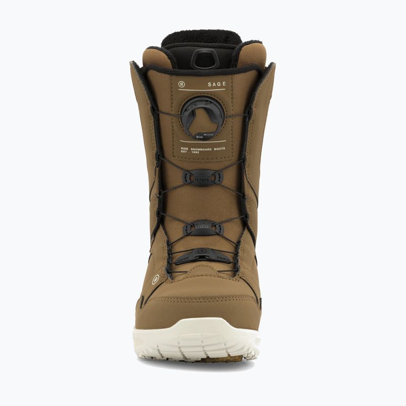 Buty snowboardowe damskie RIDE Sage W brown 8