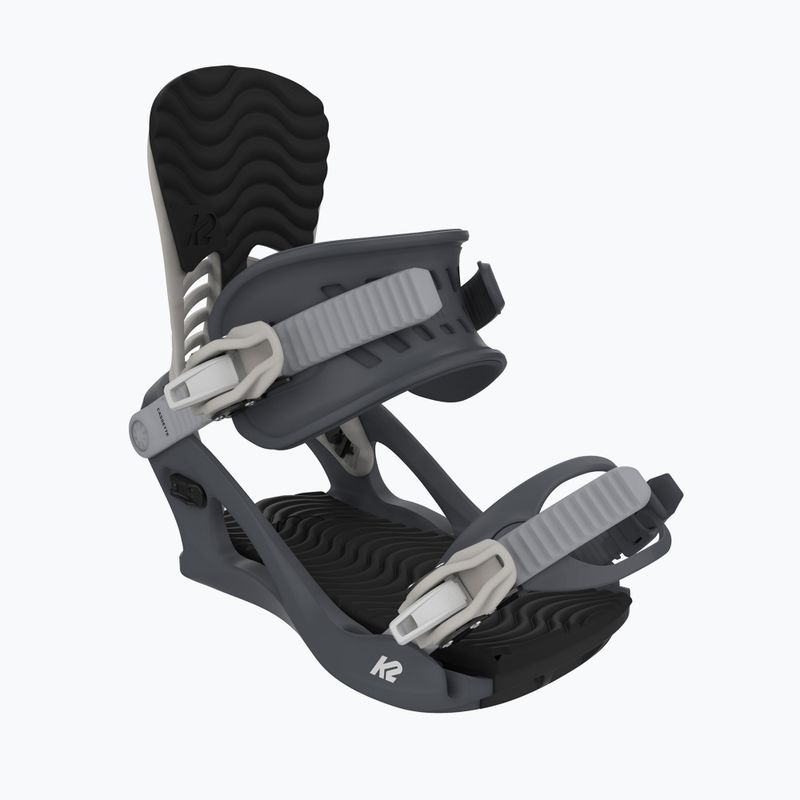 Wiązania snowboardowe damskie K2 Cassette grey 5