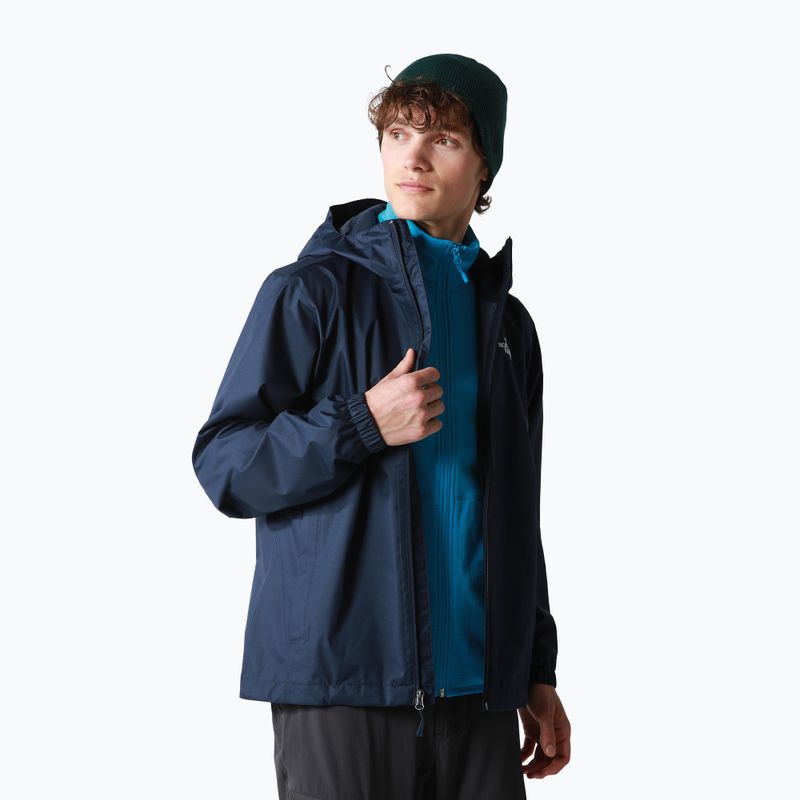 Kurtka przeciwdeszczowa męska The North Face Quest summit navy