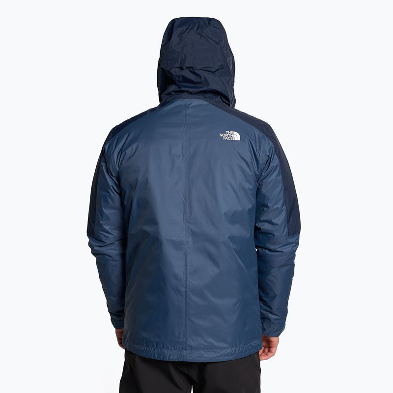 Kurtka 3w1 męska The North Face New Dryvent Down Triclimate shady blue/summit navy 2