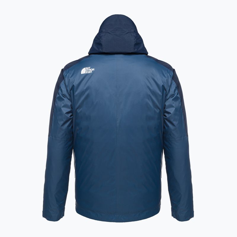 Kurtka 3w1 męska The North Face New Dryvent Down Triclimate shady blue/summit navy 7
