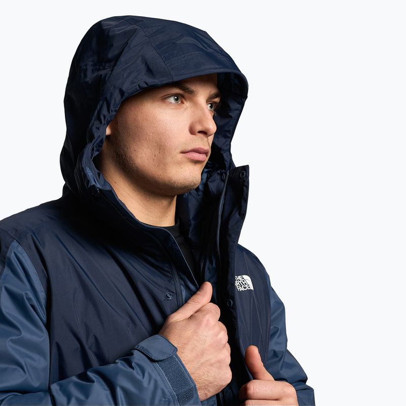 Kurtka 3w1 męska The North Face New Dryvent Down Triclimate shady blue/summit navy 3