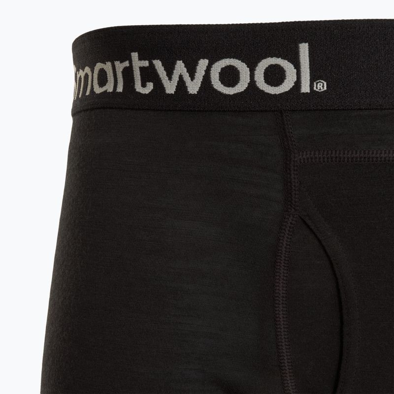 Bokserki termoaktywne męskie Smartwool Merino Boxer Brief Boxed black 3