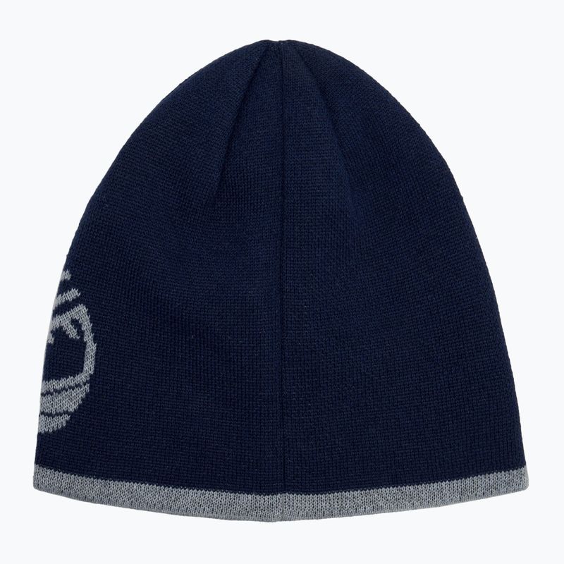 Czapka zimowa męska Timberland Reversible Logo Beanie peacoat 3