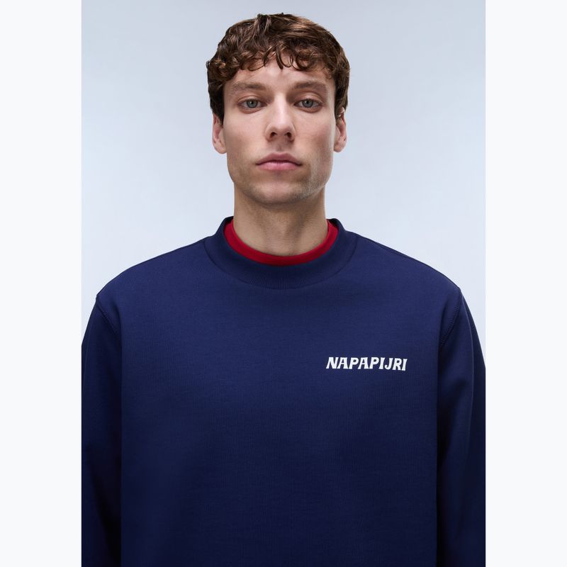 Bluza męska Napapijri Relaxed Fit naval acade 4