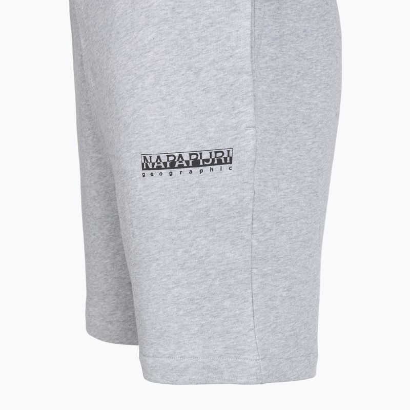 Spodenki męskie Napapijri N-Gori blu light grey melange 3