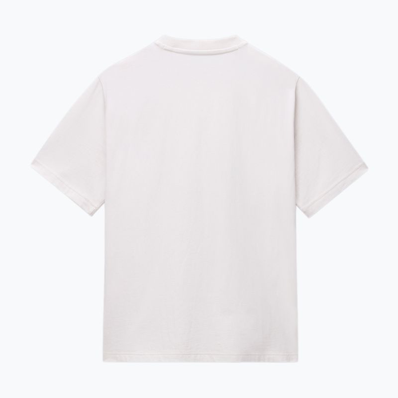 Koszulka męska Napapijri S-Box Logo white whisper 2