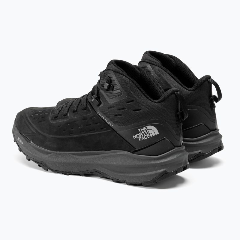 Buty turystyczne męskie The North Face Vectiv Exploris 2 Mid Futurelight Leather black/vanadis grey 3