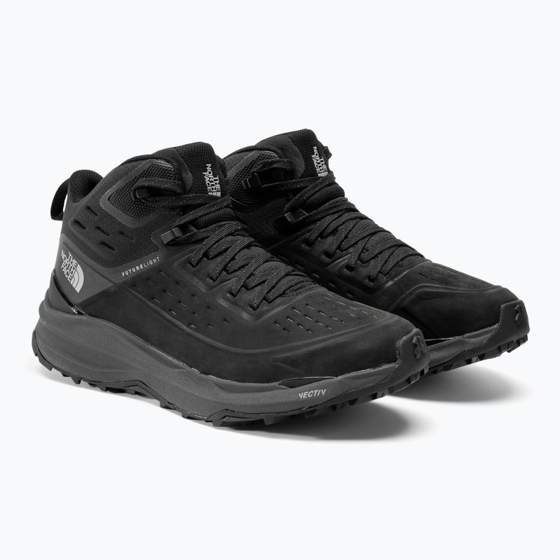 Buty turystyczne męskie The North Face Vectiv Exploris 2 Mid Futurelight Leather black/vanadis grey 4