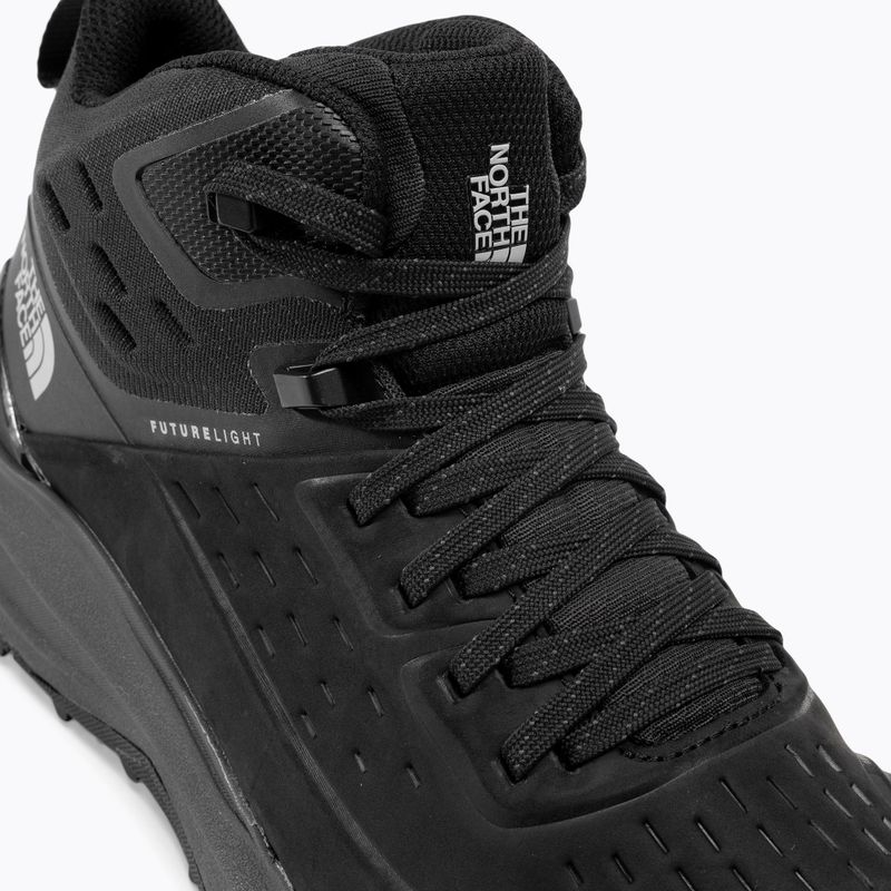 Buty turystyczne męskie The North Face Vectiv Exploris 2 Mid Futurelight Leather black/vanadis grey 8