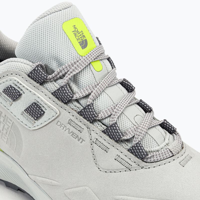 Buty turystyczne damskie The North Face Cragstone Leather WP tin grey/led yellow 8