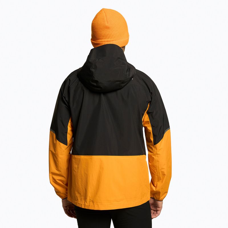 Kurtka skiturowa męska The North Face Dawn Turn 2.5 Cordura Shell black/cone orange 3