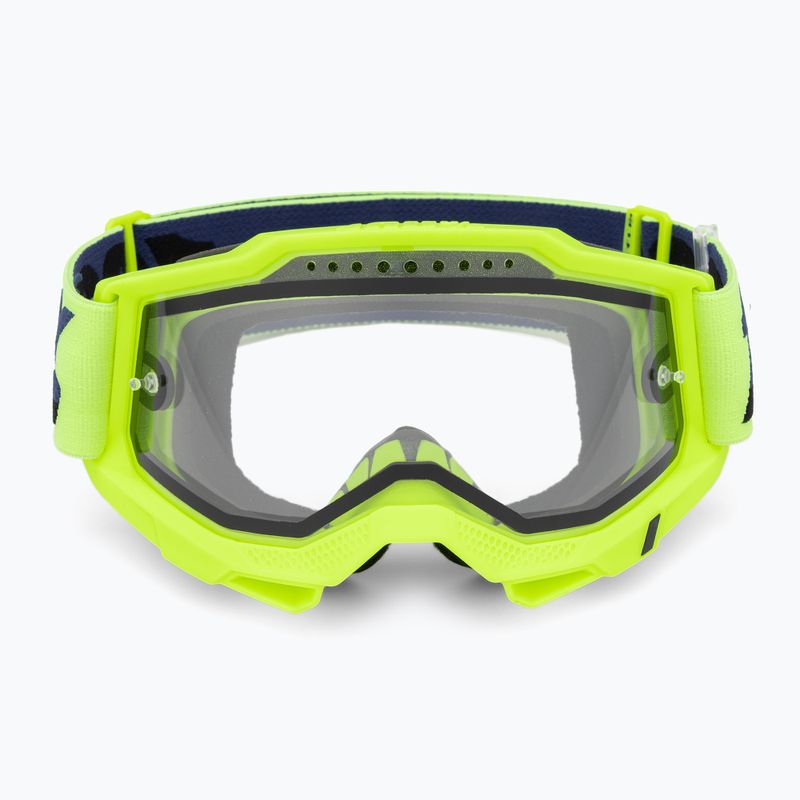 Gogle rowerowe 100% Accuri 2 Enduro MTB fluo/yellow/clear 2