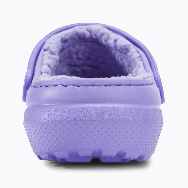 Klapki Crocs Classic Lined Clog Kids digital violet 7
