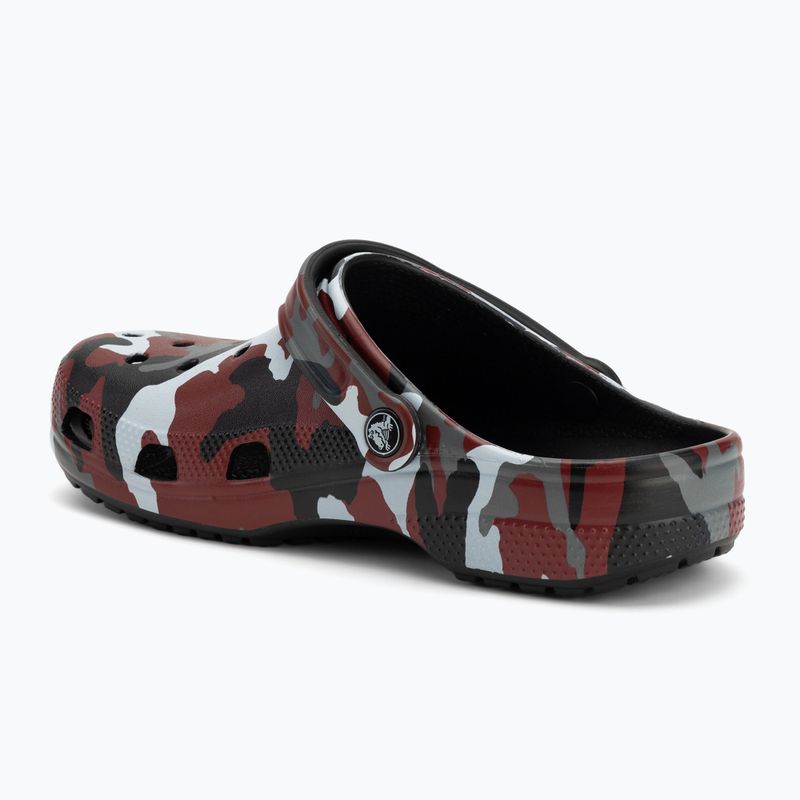 Klapki Crocs Classic Printed Camo Clog black/pepper 4