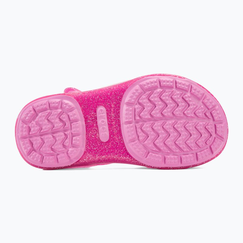 Sandały dziecięce Crocs Isabella Glitter juice 4