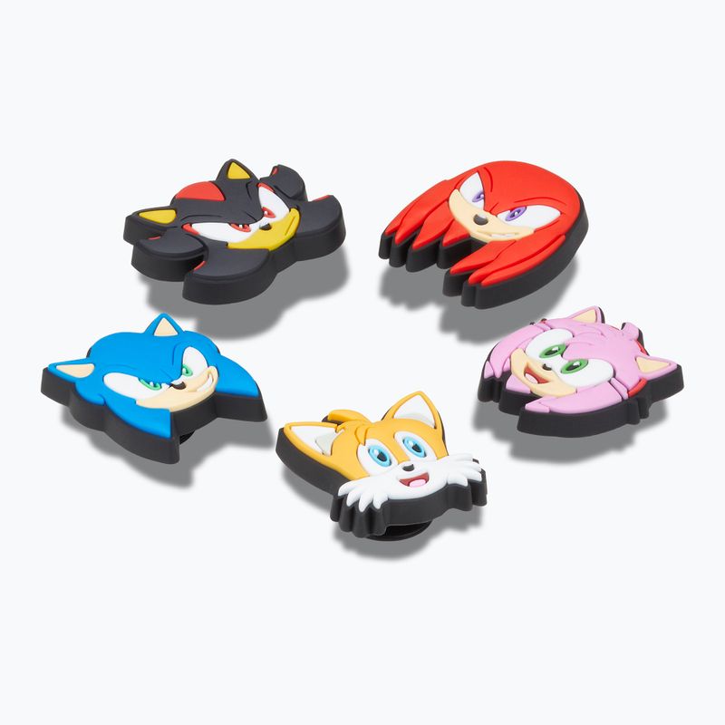 Przypinki Crocs Sonic The Hedge Hog sonic the hedge hog 5pck 2