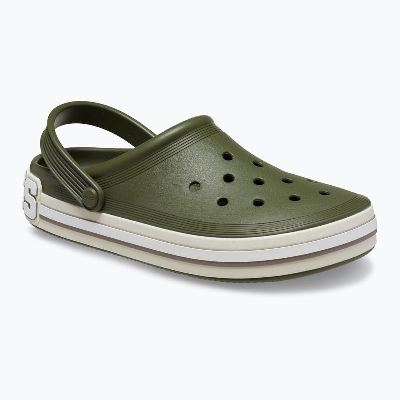 Klapki Crocs Off Court Logo Clog army green 9