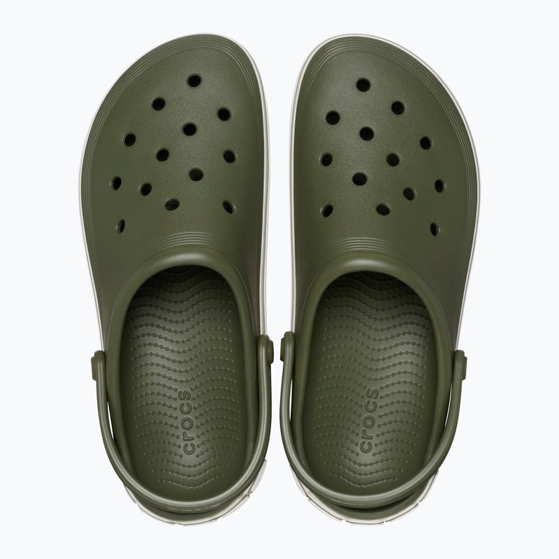 Klapki Crocs Off Court Logo Clog army green 12