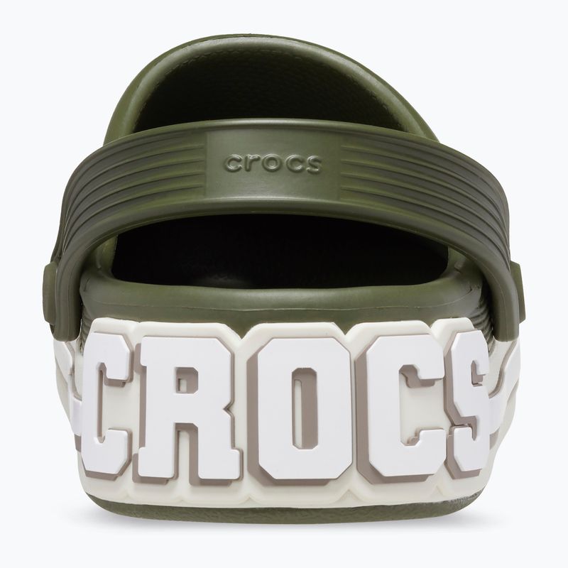 Klapki Crocs Off Court Logo Clog army green 13