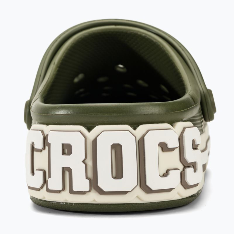 Klapki Crocs Off Court Logo Clog army green 7