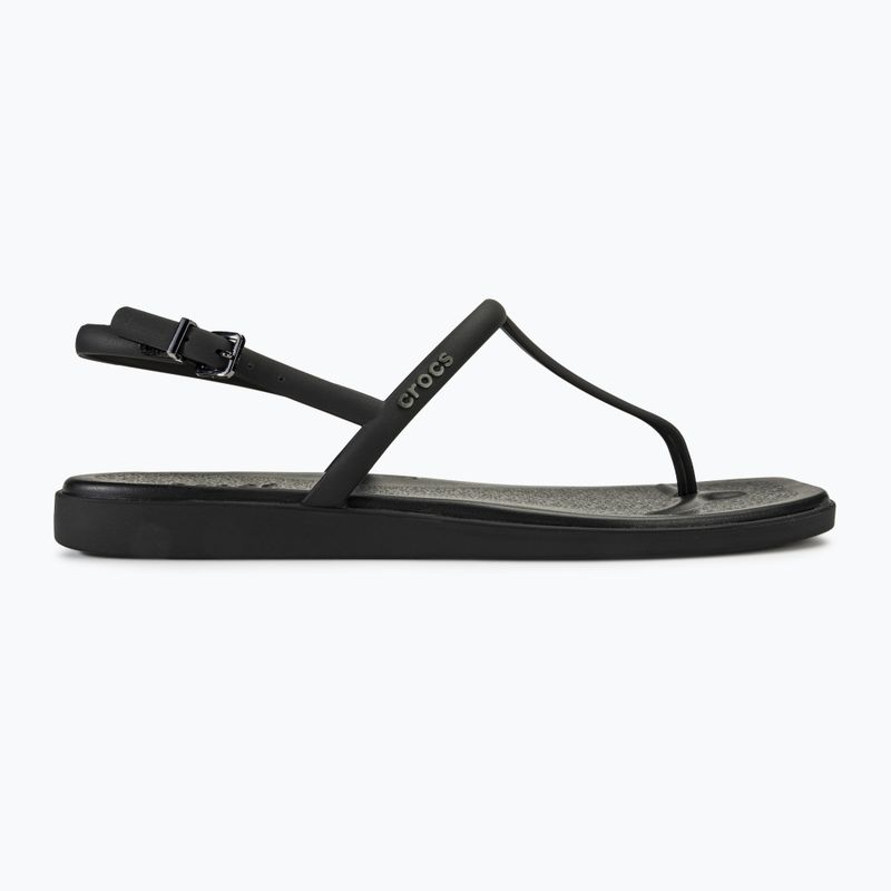 Sandały damskie Crocs Miami Thong Flip black 2