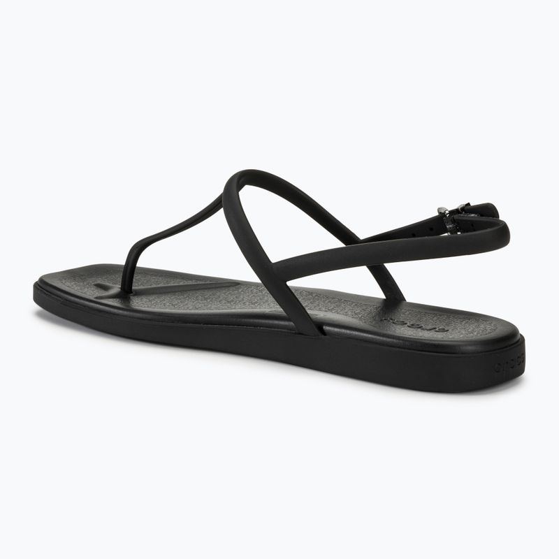 Sandały damskie Crocs Miami Thong Flip black 3