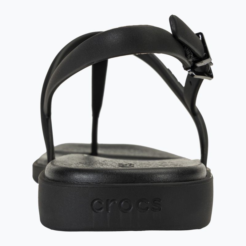 Sandały damskie Crocs Miami Thong Flip black 6